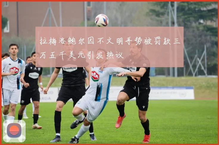 拉梅洛鲍尔因不文明手势被罚款三万五千美元引发热议